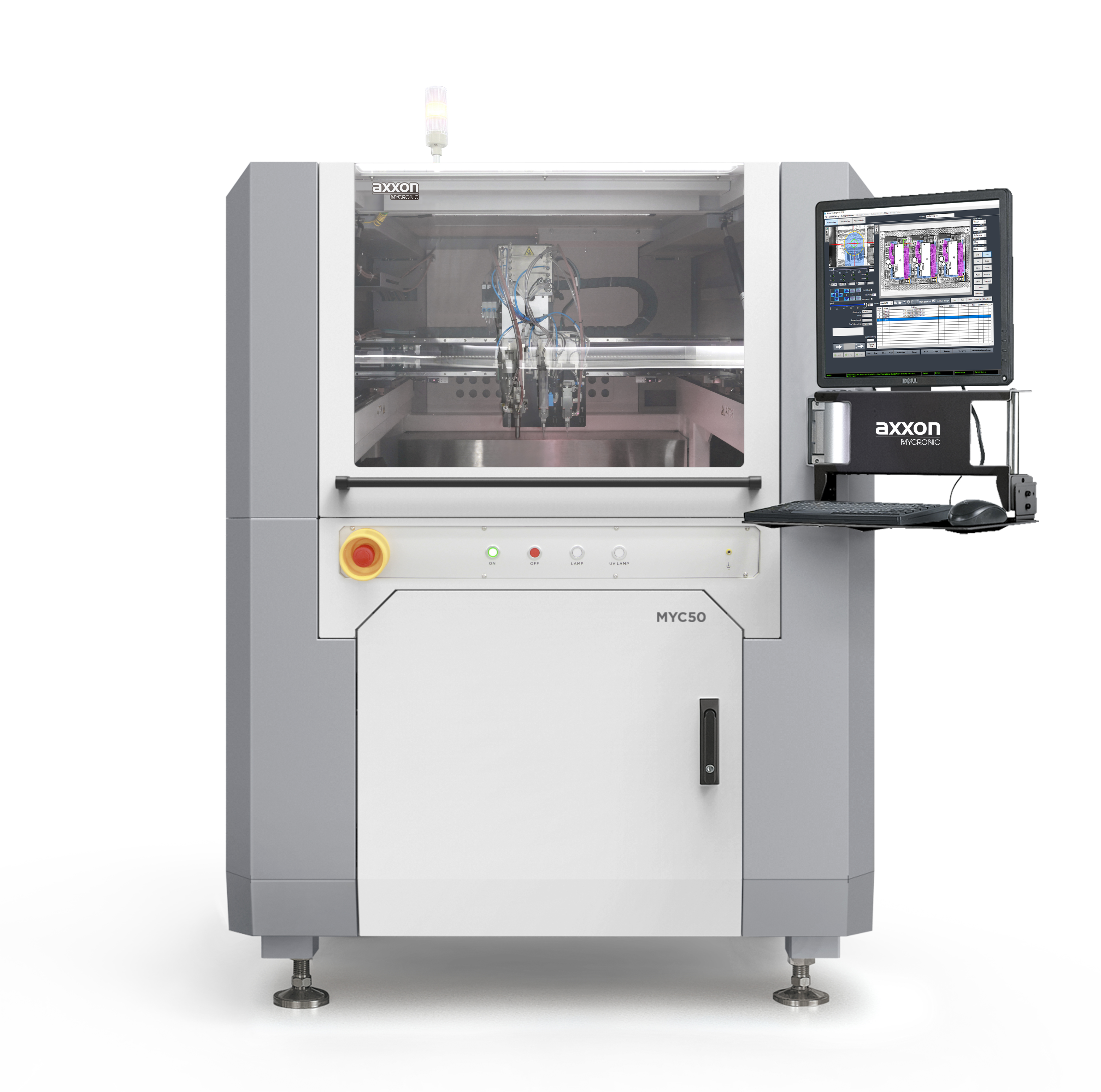 High-productivity, high-precision conformal coating system