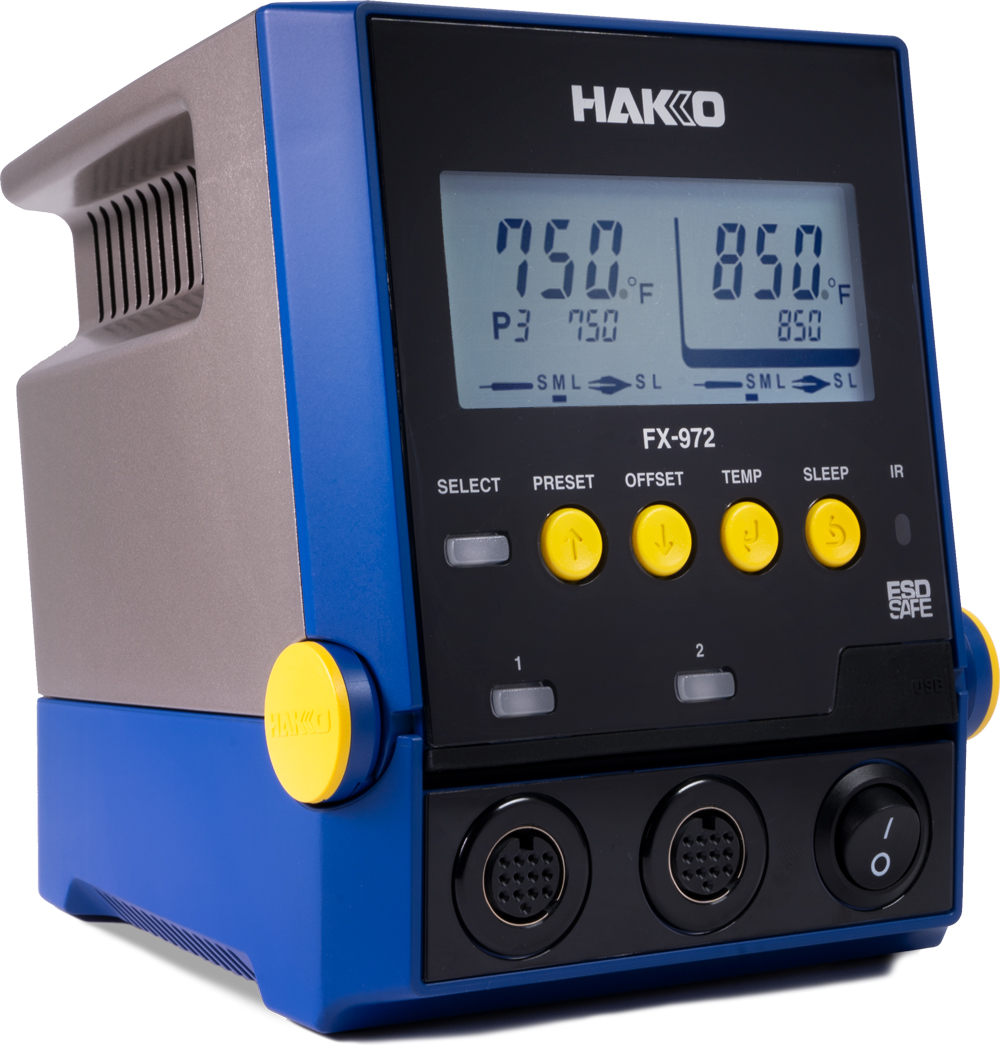 FX-972 Dual-Port Soldering Station