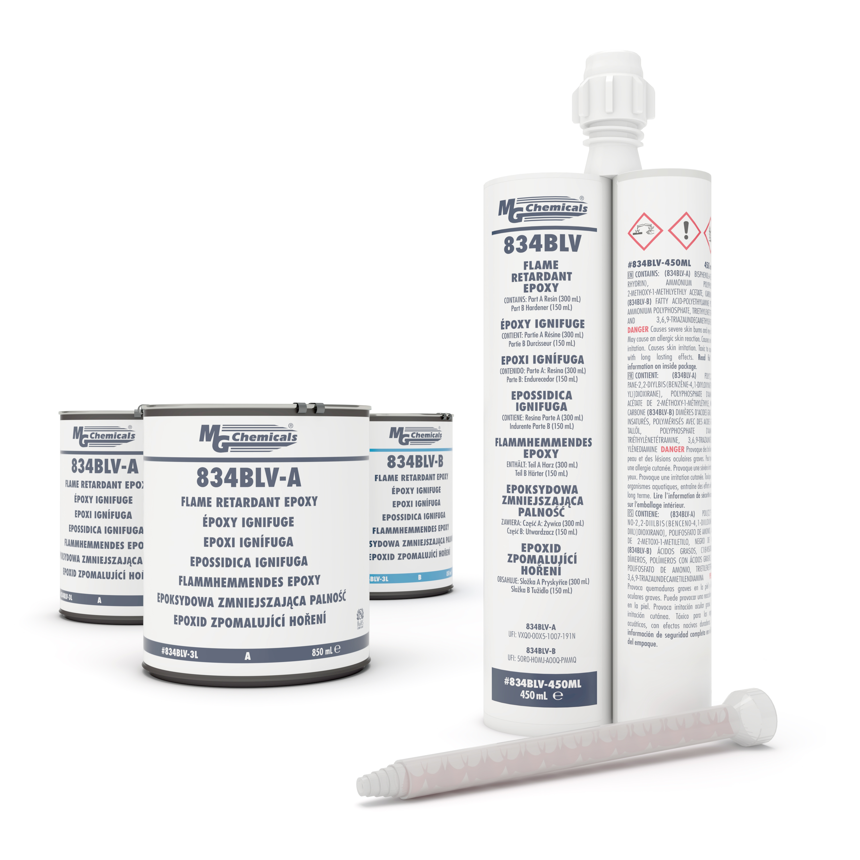 834BLV – Flame Retardant Epoxy