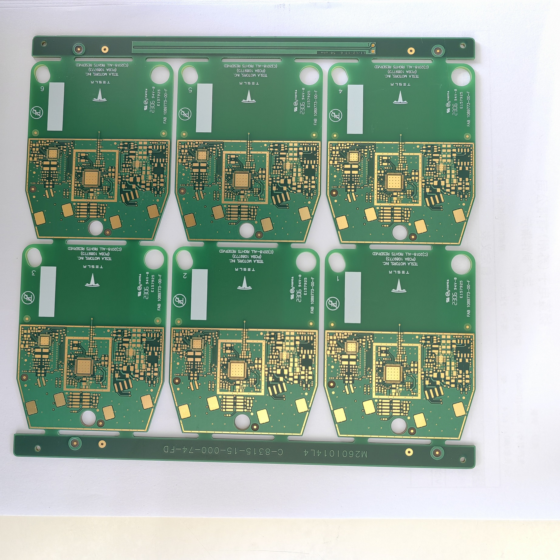 4 layers of Immersion Gold PCB for automotive