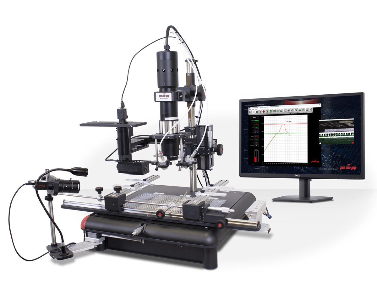PDR IR-E3 Rework Station | Focused Infrared Heating