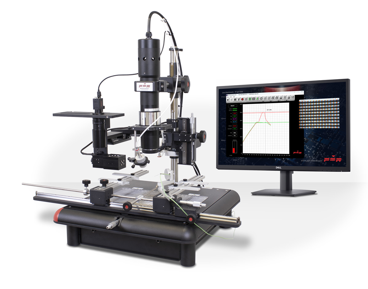 PDR IR-E2 Rework Station | Focused Infrared Heating
