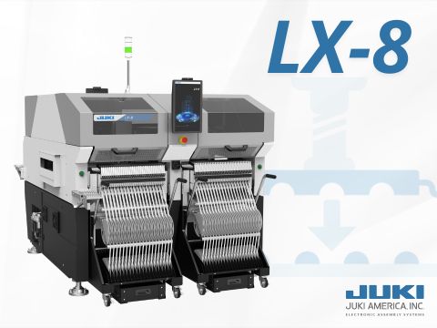 JUKI's New Advanced Flexible Mounter LX-8