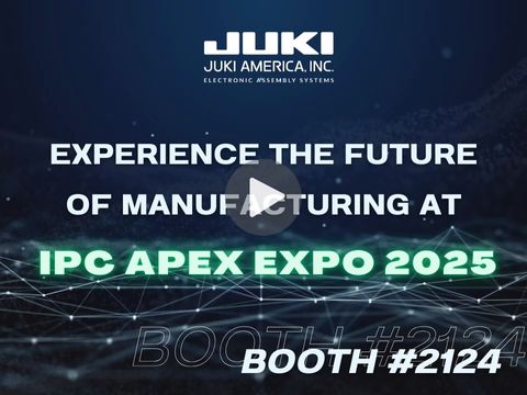 Join us at out Booth #2124, to experience the latest innovations from JUKI!