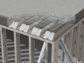 Multi-story composite floor systems