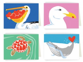 Seaside Love Folding Cards