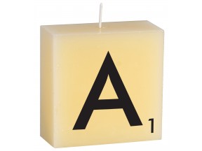 Scrabble Letters Candles