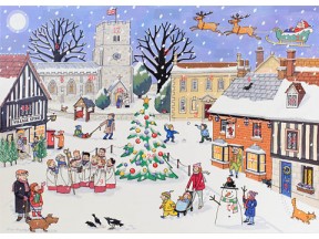 Christmas in the Village Traditional Advent Calendar