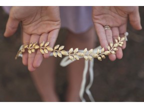 Athena Leaf Crown - Gold, Silver, and Rose Gold