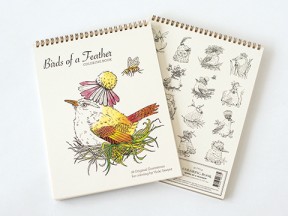 Birds of a Feather Coloring Book