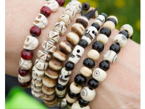Tibetan Prayer Bead Bracelts