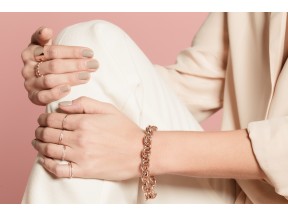 Rose Gold Rings and Bracelets