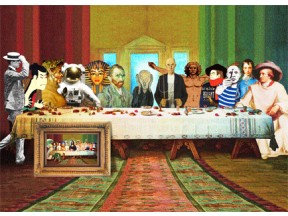 LENTICULAR LIVING PICTURE POSTCARD