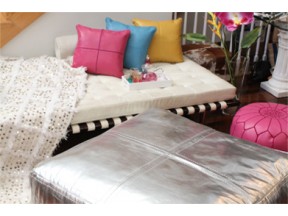 Moroccan Handmade Leather Pillows