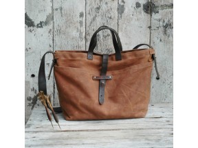 Waxed Canvas Tote