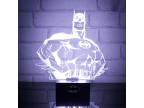 3D Batman Hero Light