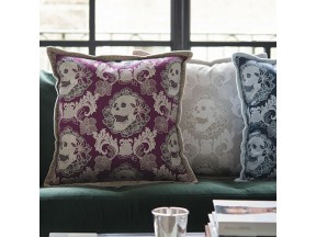 Skulls Damask Pillows