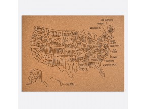 US Corkmap