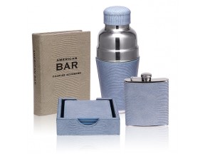 Tejus Bar Collection Italian embossed leather