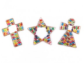 Paper Bead Ornaments