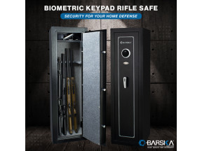 Quick Security Biometric Keypad Rifle Safe