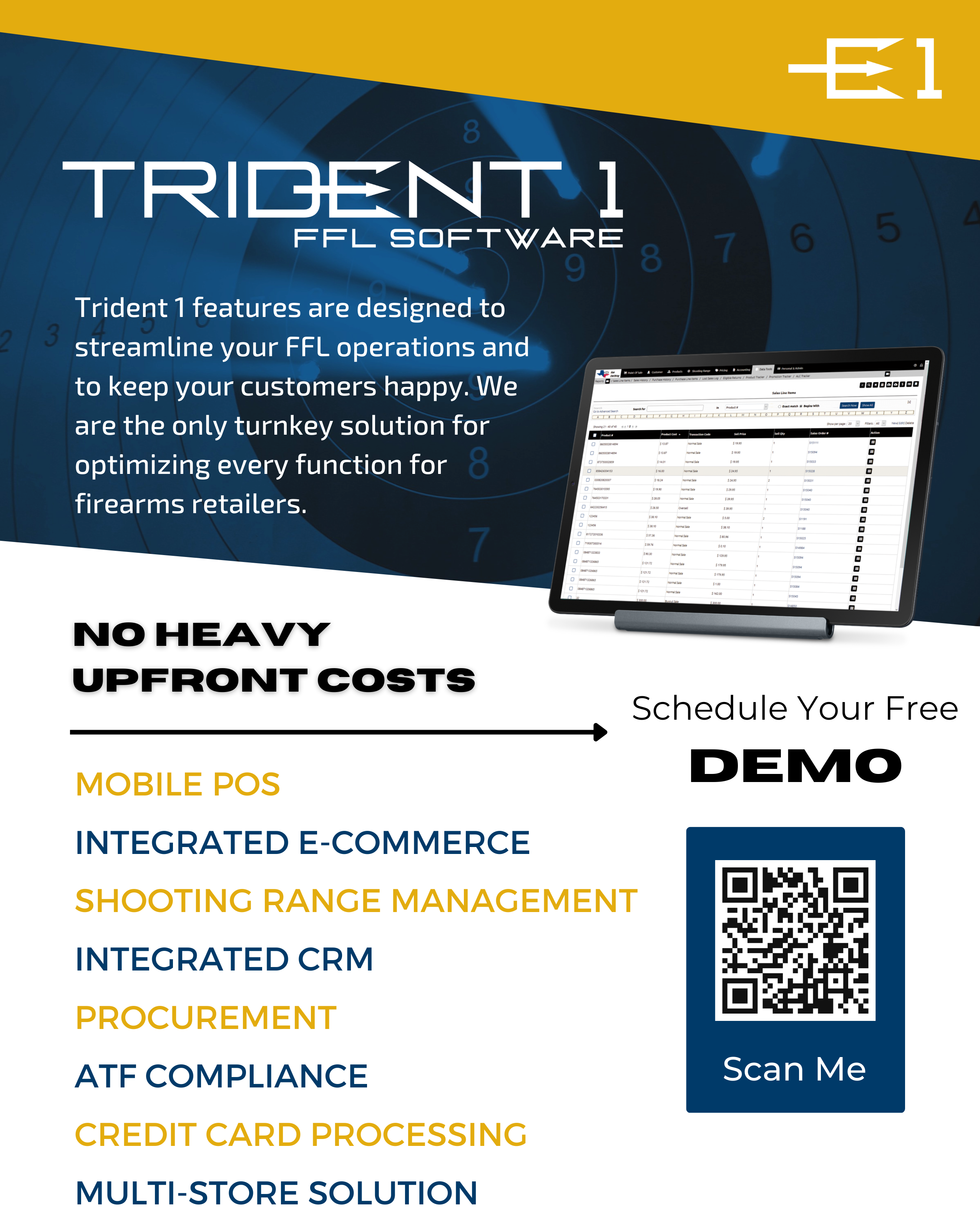Trident 1 FFL Software