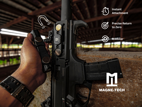 Magnetic Weapon Mounted Light & EDC