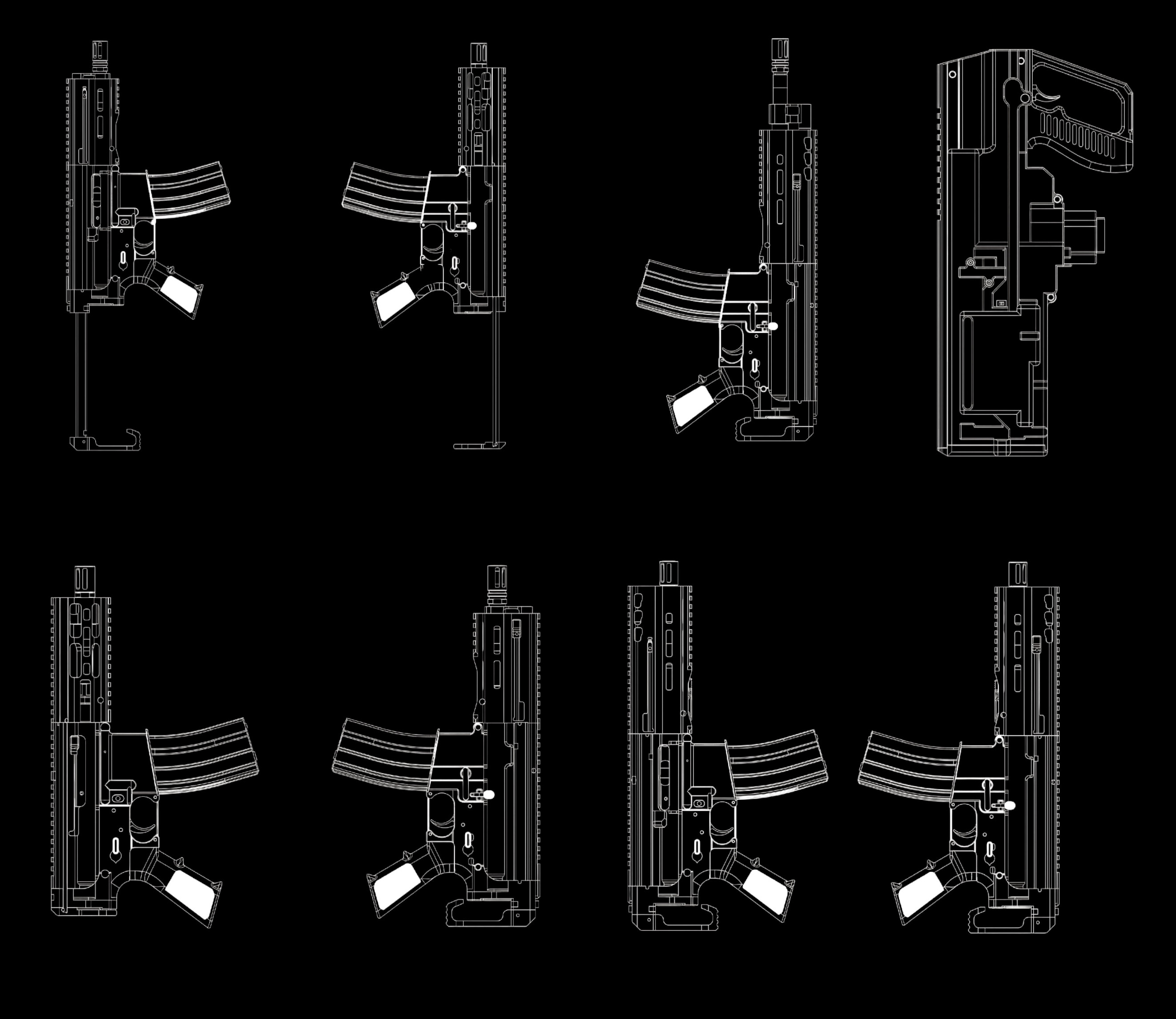 Mongoose Fully Integrated Braced Pistol Upper