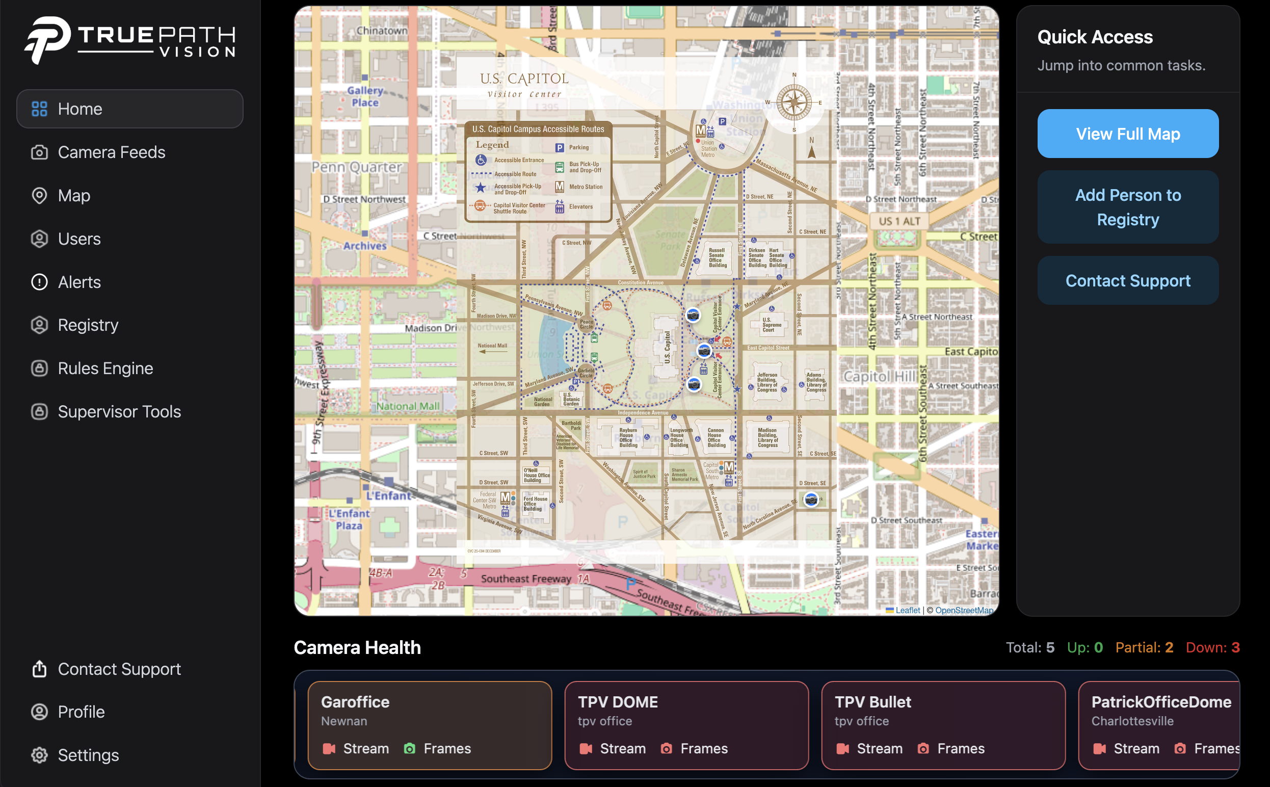 TruePath Vision Dashboard