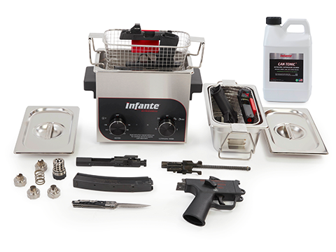 Infante S3 Ultrasonic Suppressor & Gun Parts Cleaner