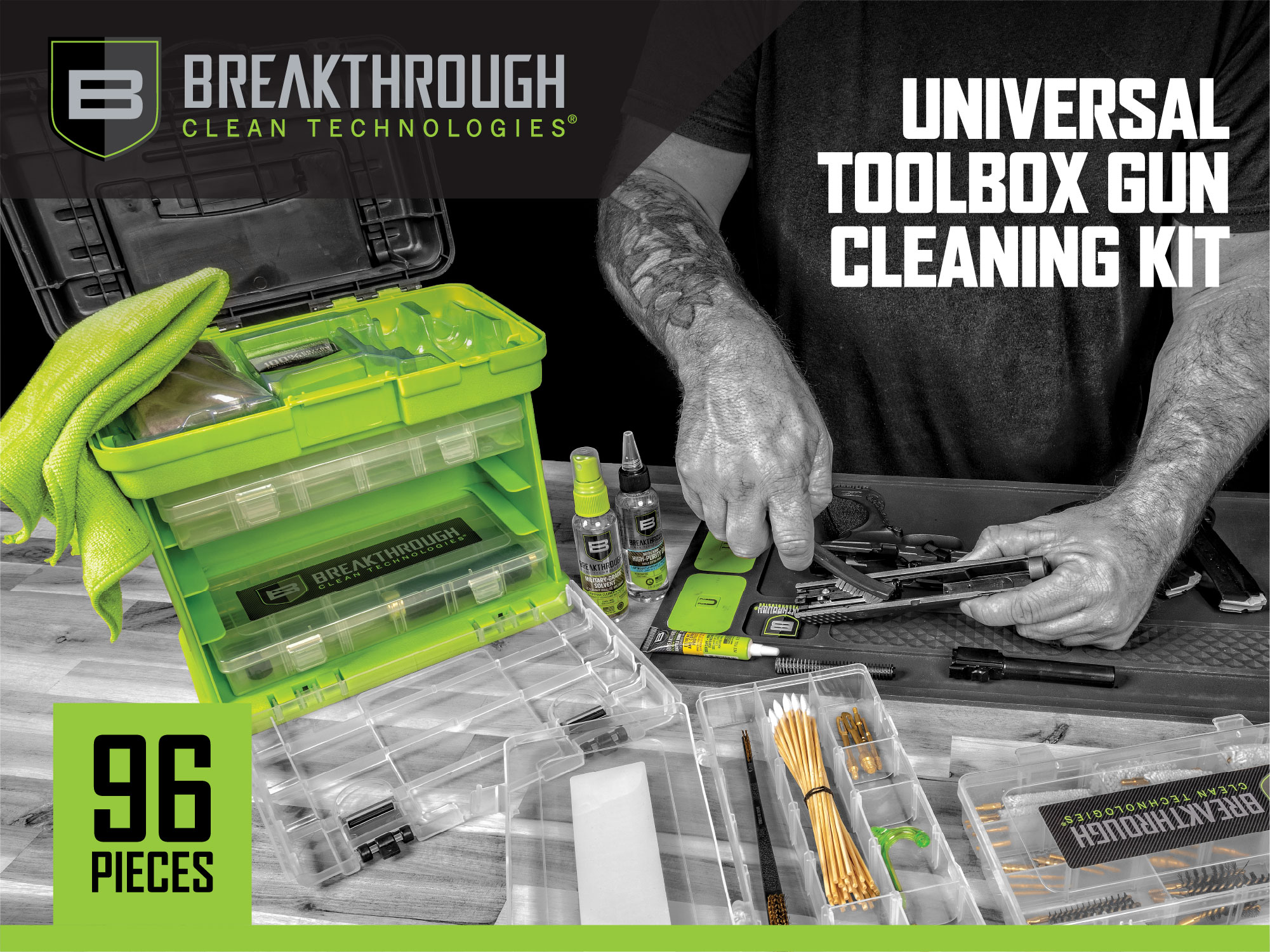 Breakthrough Clean Technologies® Toolbox Cleaning Kit