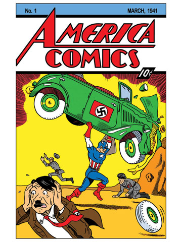 America Comics 11x17 Art Print