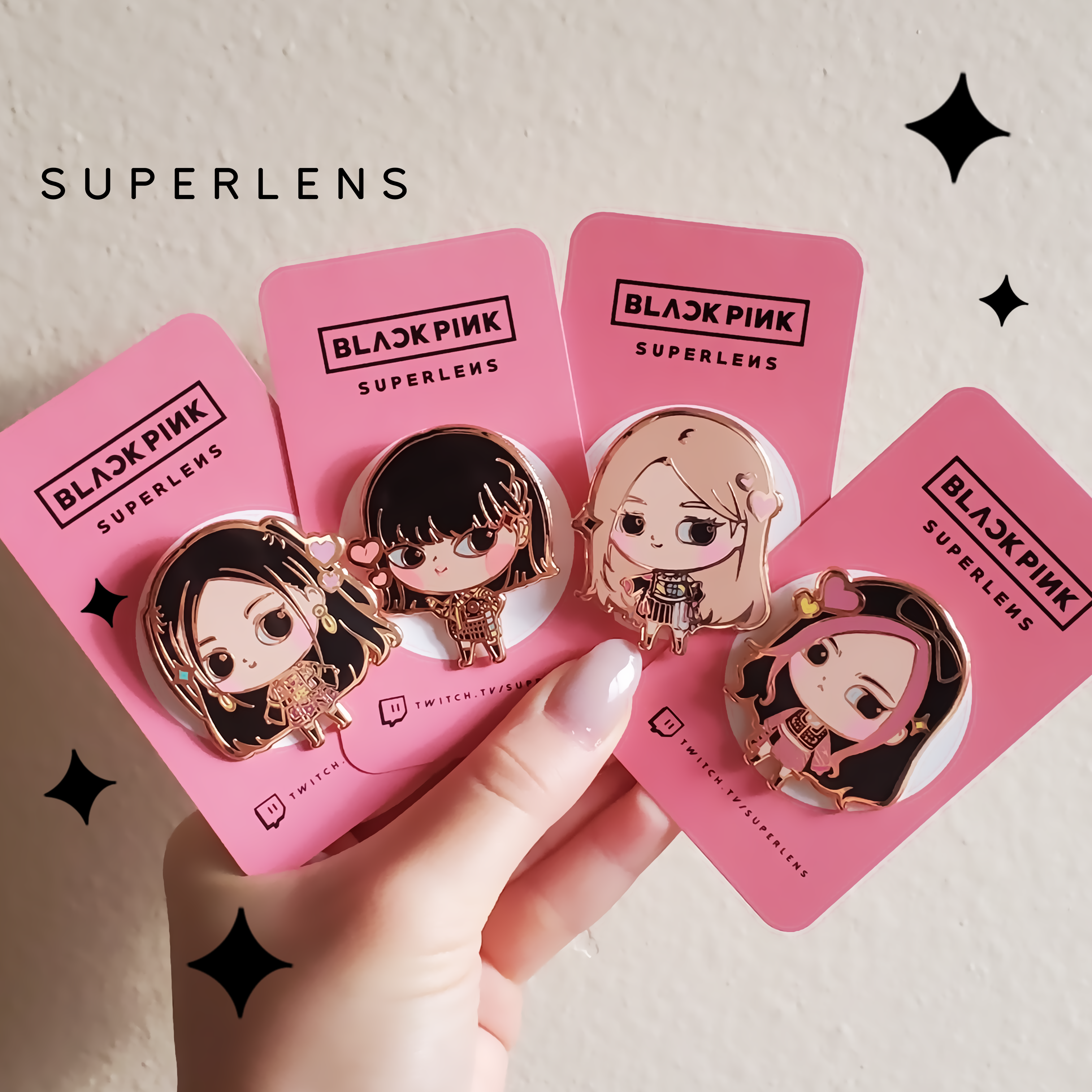 Super BLACKPINK Pin