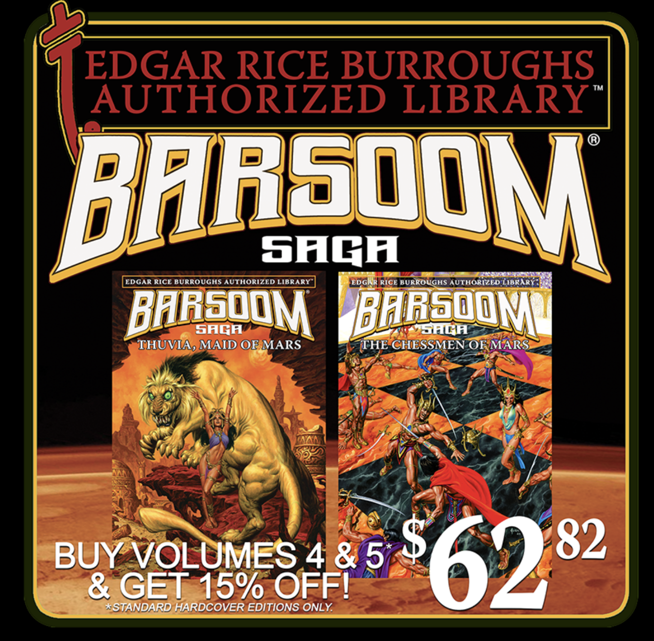 Barsoom (John Carter of Mars) Books 4 and 5