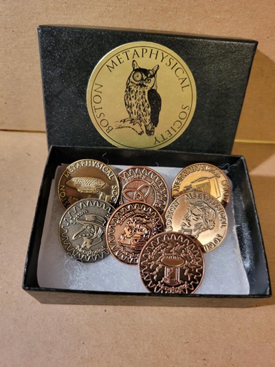 Boston Metaphysical Society Pin Set