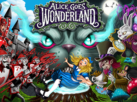 Alice Goes to Wonderland Home Pinball Machine
