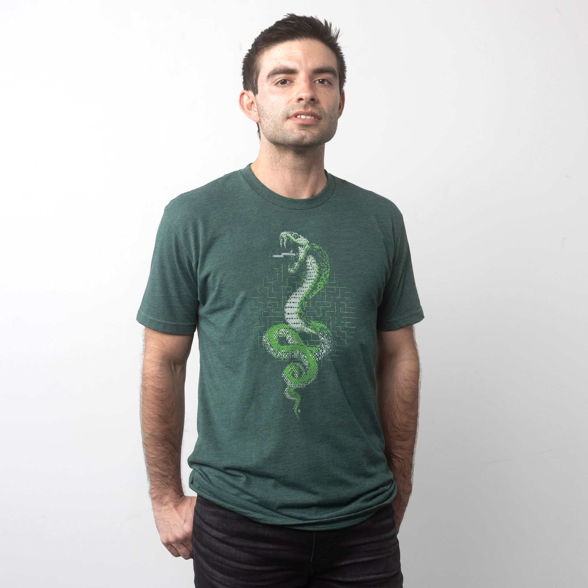 Snake Byte Graphic T-shirt