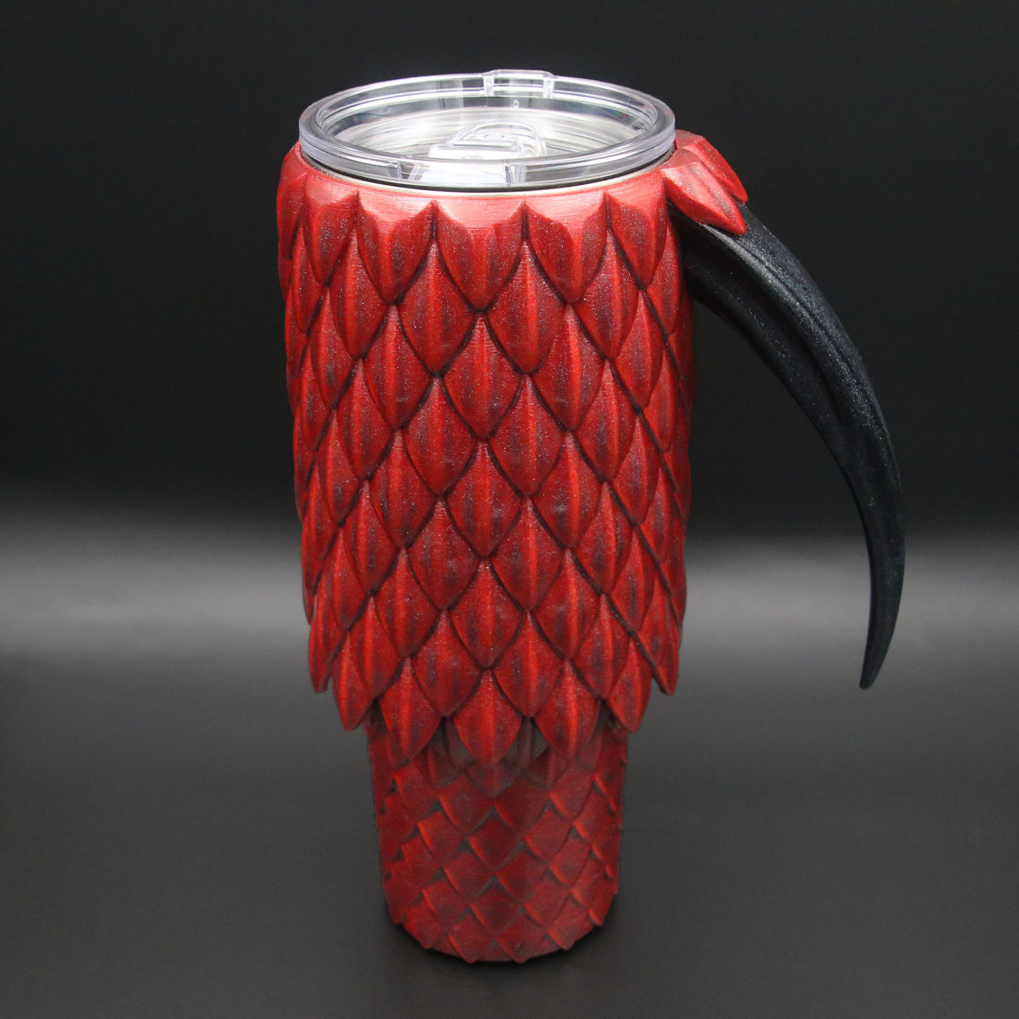 Dragon Scale Tumbler with Handle 40oz