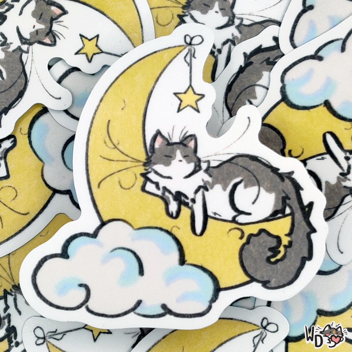 "Goodnight Rock" Vinyl Sticker